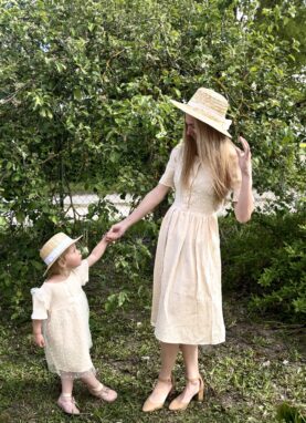 Zestaw sukienek Mama&Córka matchy matchy